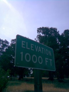 Elevation 1000 Feet