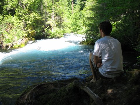 Nathaniel Burnett Sahalie Falls, Oregon